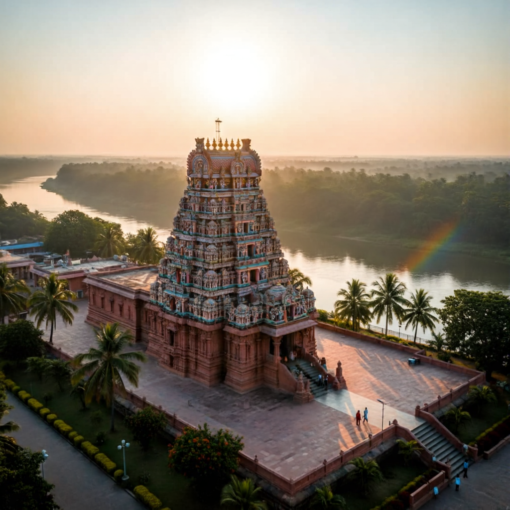Sri Gnana Saraswathi Temple Basara  Nirmal District  India
