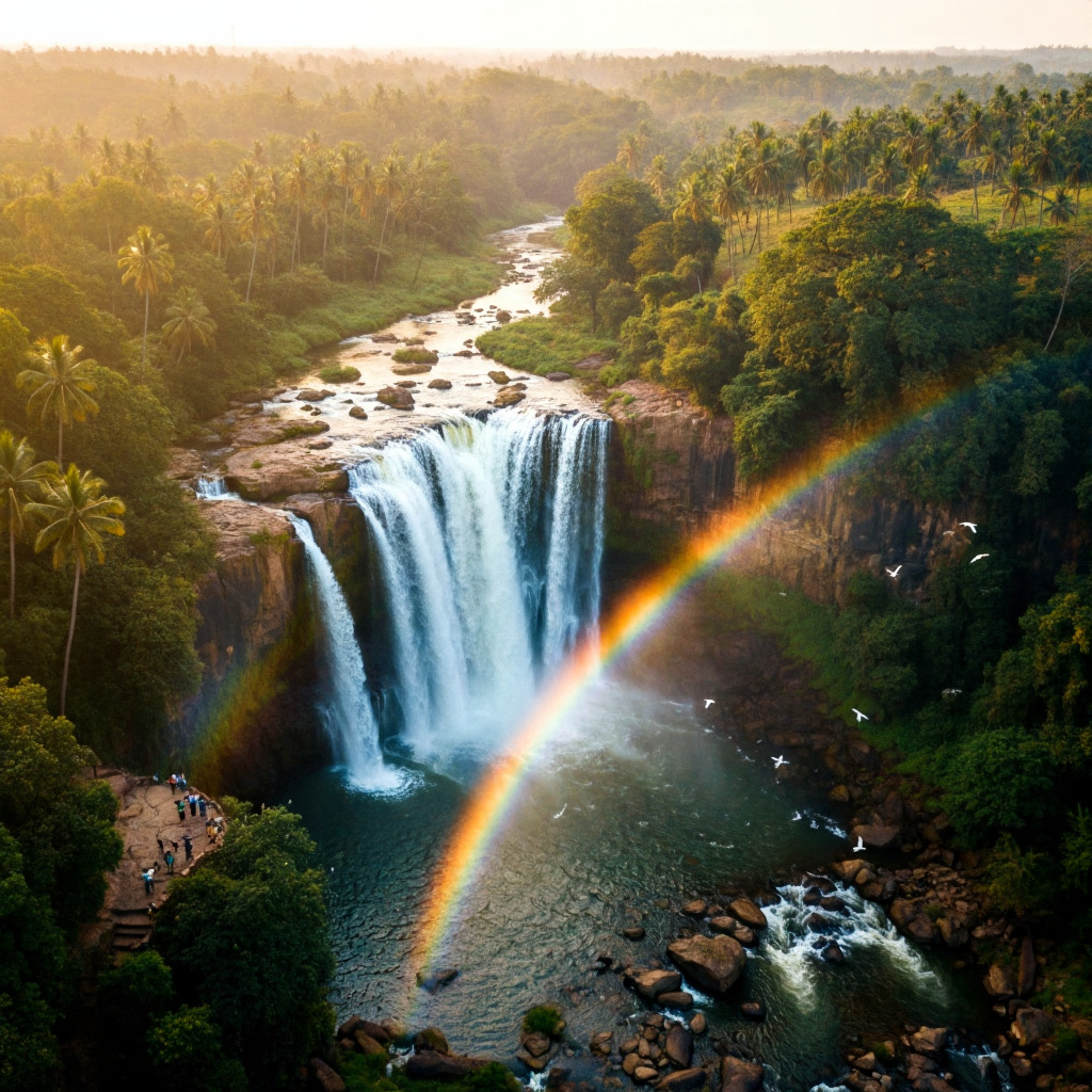  Gayatri Water Falls Adilabad District  India

