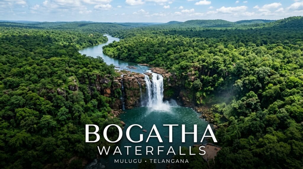bogatha waterfalls Mulugu Telangana District