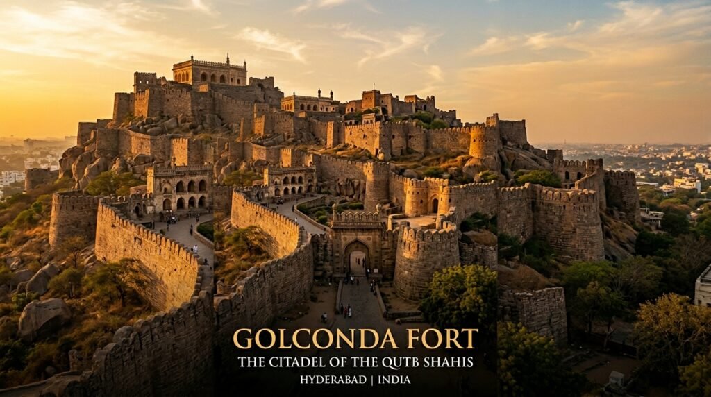 golconda fort in hyderabad