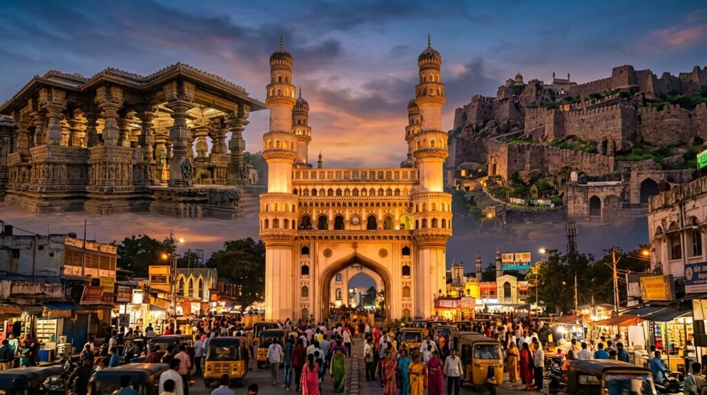 Hyderabad CharminarTourist Places in Telangana