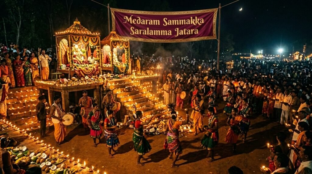 Medaram Sammakka Saralamma Jatara Mulugu Telangana