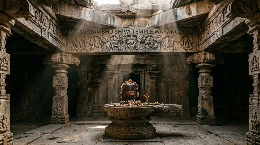 Svayambhu Shiva temple warangal