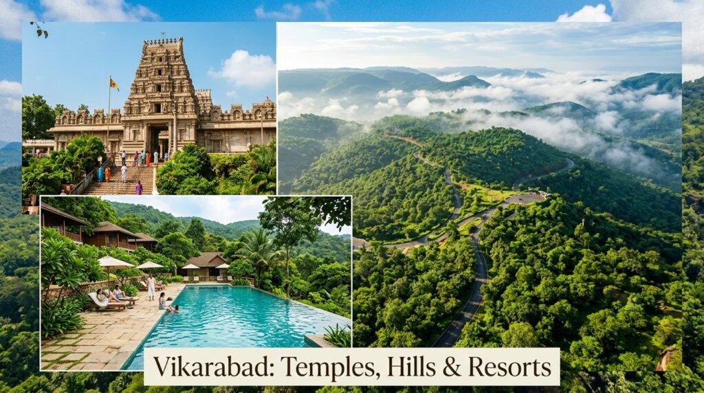 Vikarabad Tourist Places, Temples & Resorts